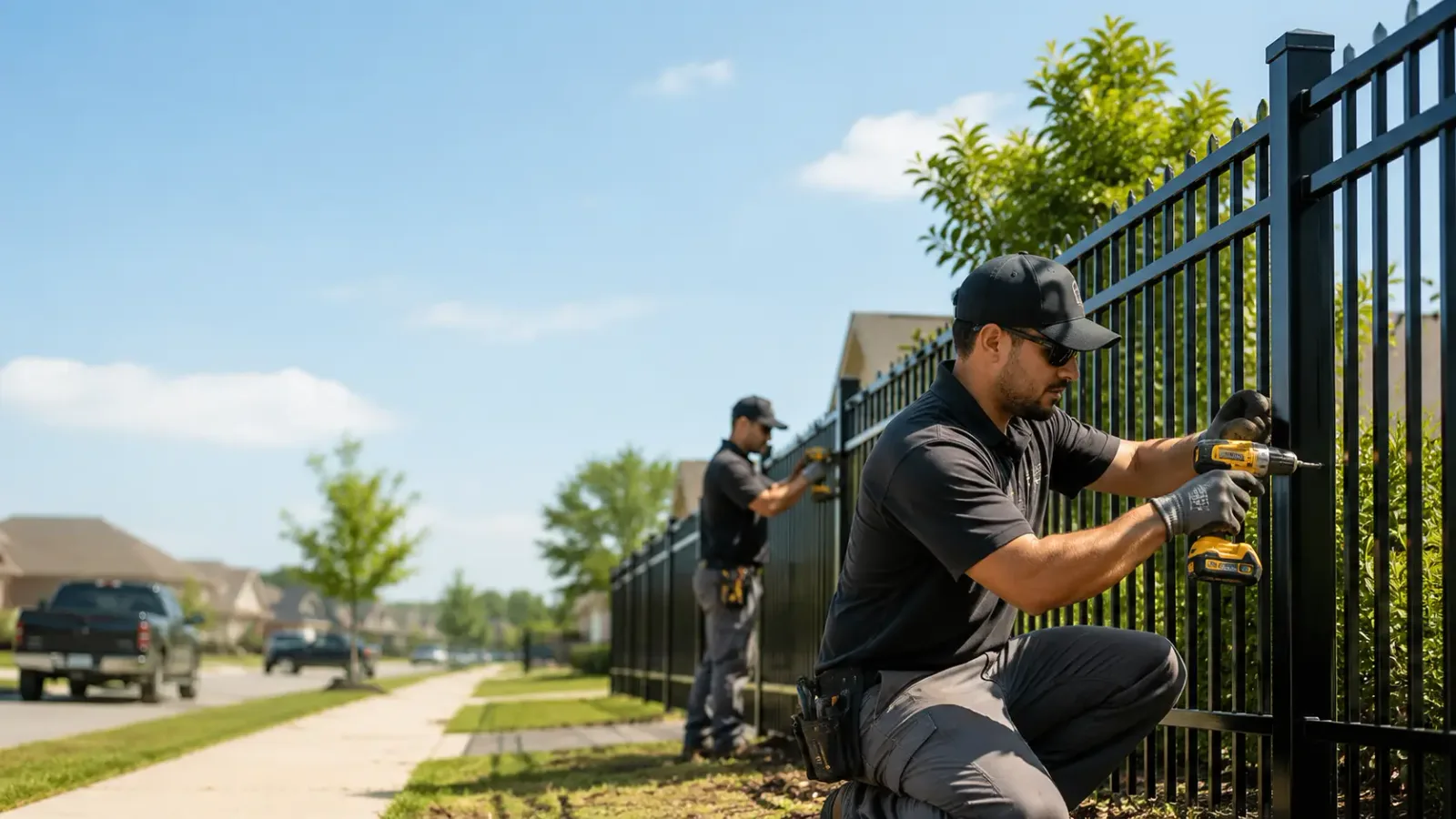 Metal Fence Installation in Waco, NC